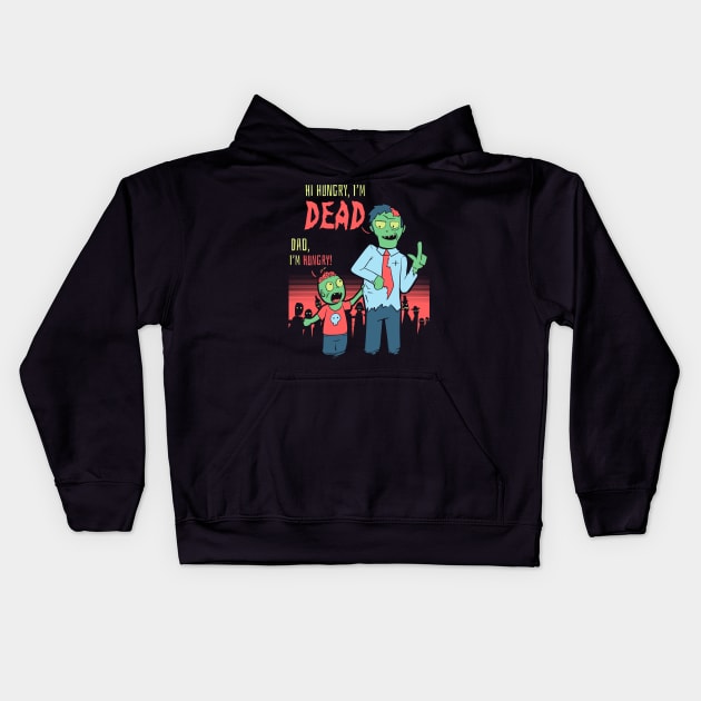 Dead Joke Kids Hoodie by umdroid